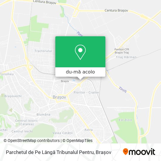 Hartă Parchetul de Pe Lângă Tribunalul Pentru
