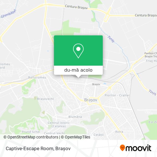 Hartă Captive-Escape Room