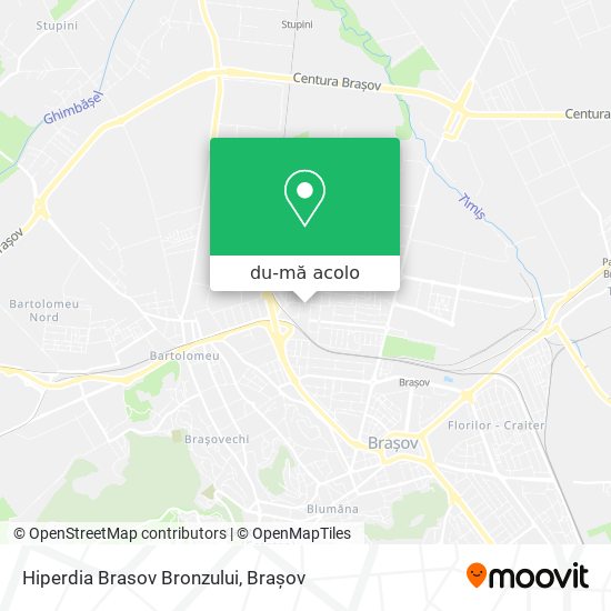 Hartă Hiperdia Brasov Bronzului