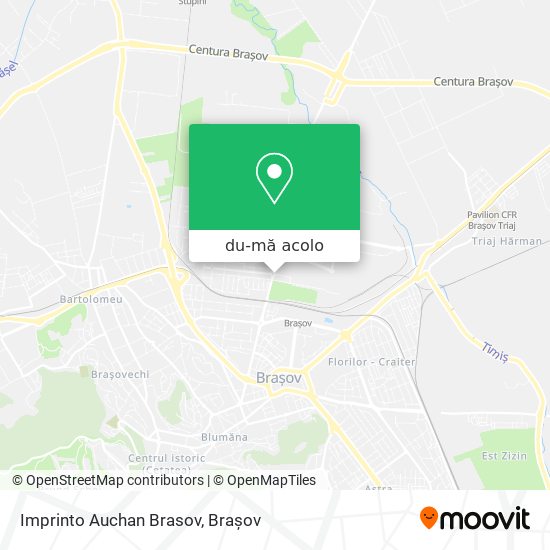 Hartă Imprinto Auchan Brasov