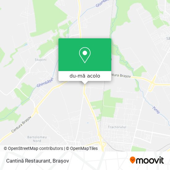 Hartă Cantină Restaurant