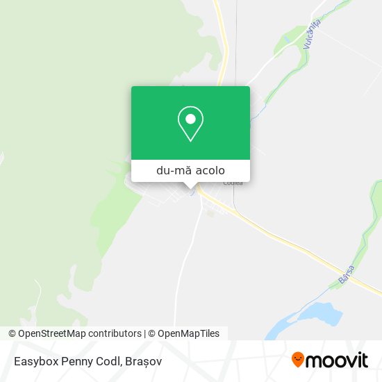 Hartă Easybox Penny Codl
