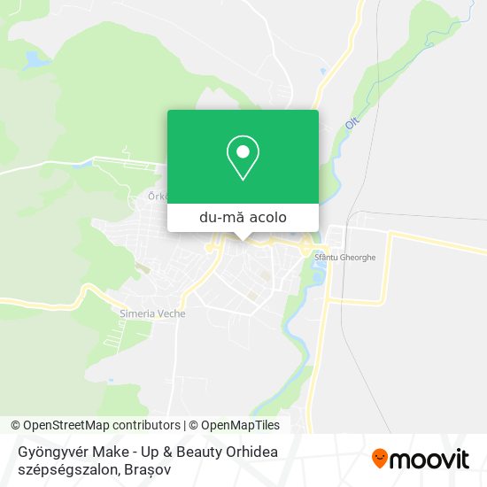 Hartă Gyöngyvér Make - Up & Beauty Orhidea szépségszalon