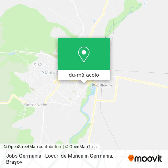 Hartă Jobs Germania - Locuri de Munca in Germania