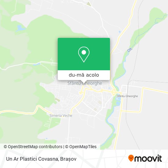 Hartă Un Ar Plastici Covasna