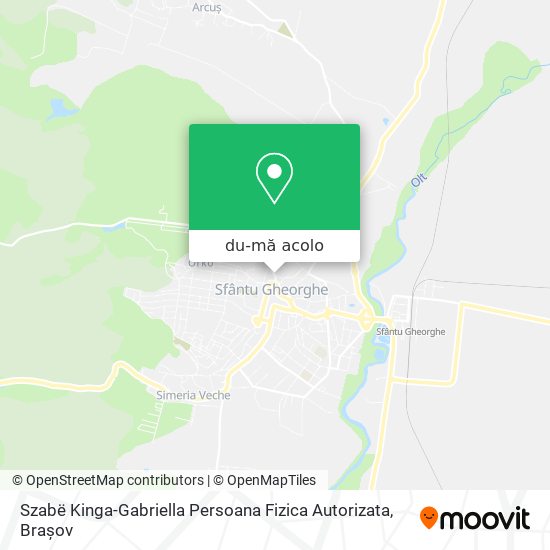 Hartă Szabë Kinga-Gabriella Persoana Fizica Autorizata