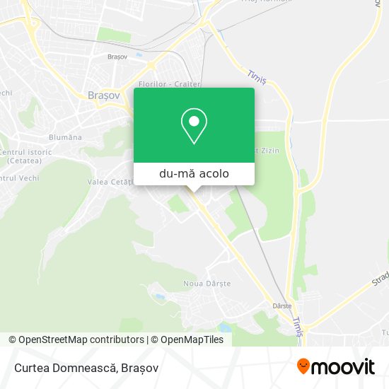 Hartă Curtea Domnească