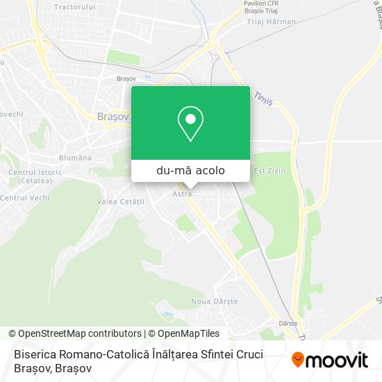 Hartă Biserica Romano-Catolică Înălțarea Sfintei Cruci Brașov