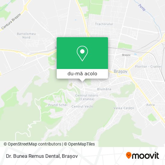 Hartă Dr. Bunea Remus Dental