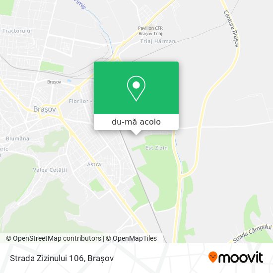 Hartă Strada Zizinului 106
