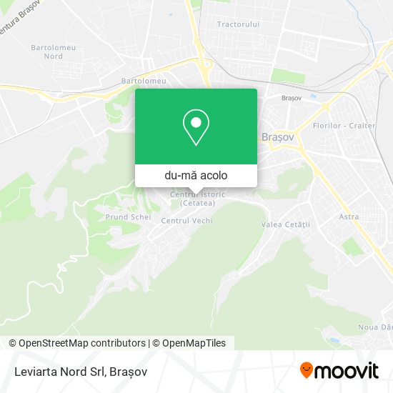 Hartă Leviarta Nord Srl