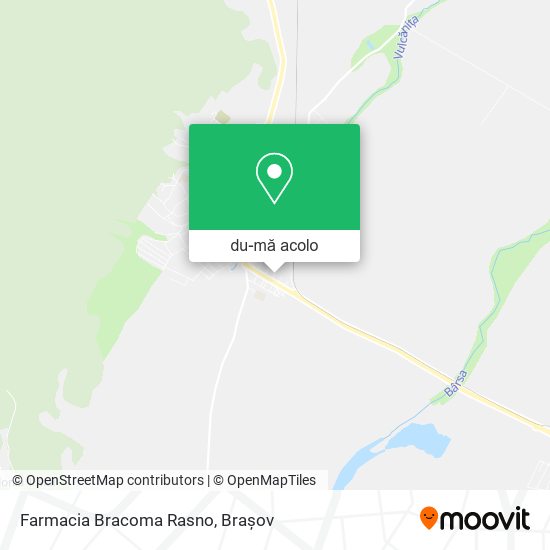 Hartă Farmacia Bracoma Rasno