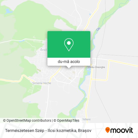 Hartă Természetesen Szép - Ilcsi kozmetika