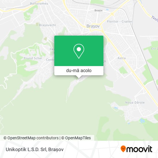 Hartă Unikoptik L.S.D. Srl