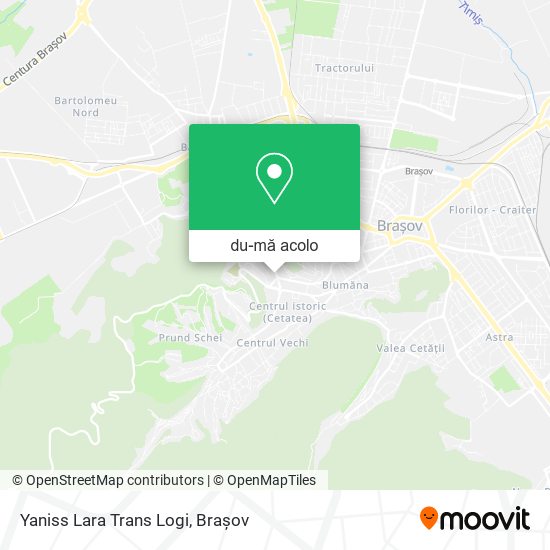 Hartă Yaniss Lara Trans Logi