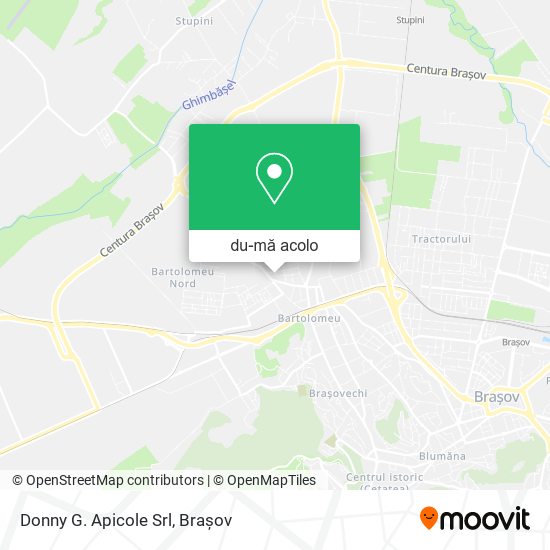 Hartă Donny G. Apicole Srl