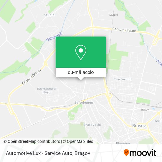 Hartă Automotive Lux - Service Auto