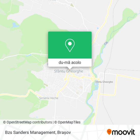 Hartă Bzs Sanders Management