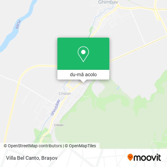 Hartă Villa Bel Canto