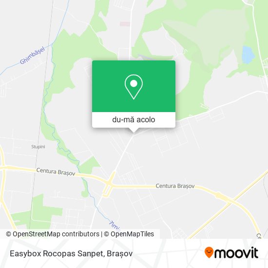 Hartă Easybox Rocopas Sanpet