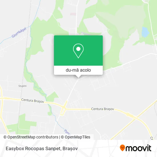 Hartă Easybox Rocopas Sanpet