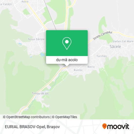 Hartă EURIAL BRASOV-Opel