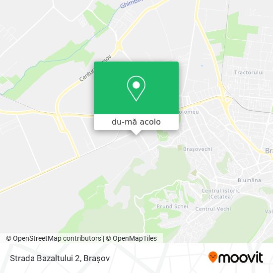 Hartă Strada Bazaltului 2