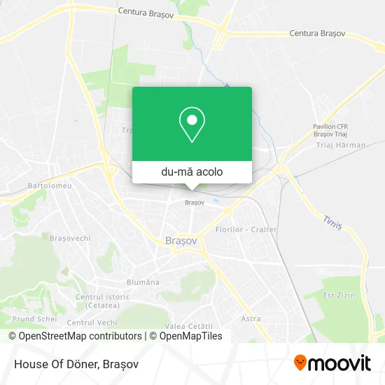 Hartă House Of Döner