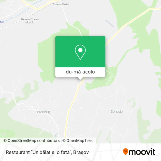 Hartă Restaurant "Un băiat si o fată"