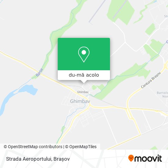 Hartă Strada Aeroportului