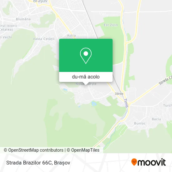Hartă Strada Brazilor 66C