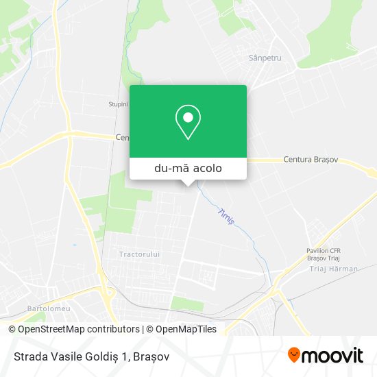 Hartă Strada Vasile Goldiș 1