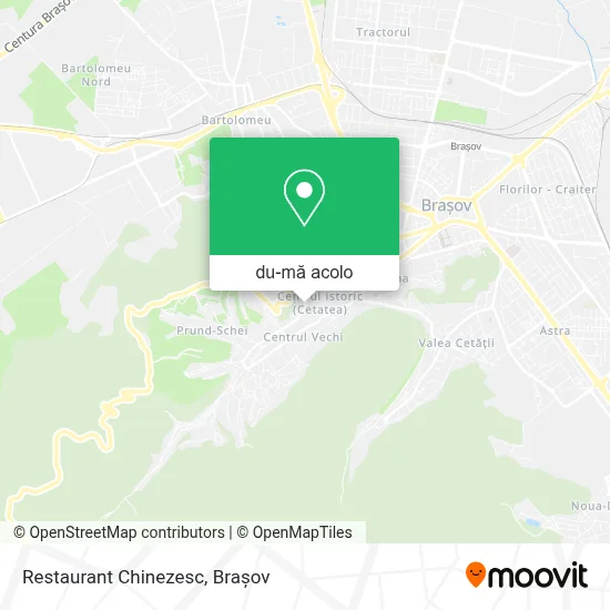 Hartă Restaurant Chinezesc