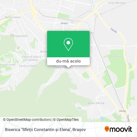 Hartă Biserica "Sfinții Constantin și Elena"