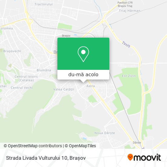 Hartă Strada Livada Vulturului 10