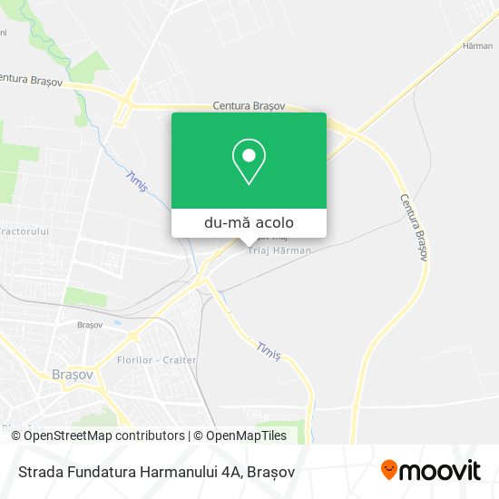 Hartă Strada Fundatura Harmanului 4A