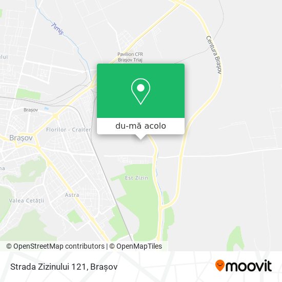 Hartă Strada Zizinului 121