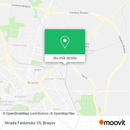 Hartă Strada Fanionului 35
