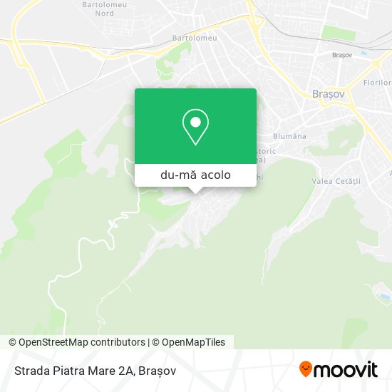 Hartă Strada Piatra Mare 2A