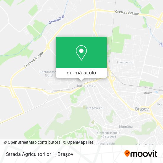 Hartă Strada Agricultorilor 1