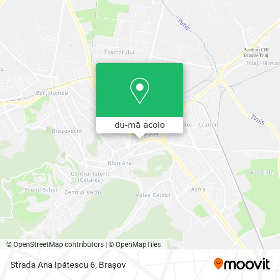 Hartă Strada Ana Ipătescu 6