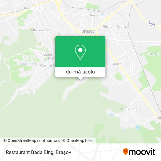 Hartă Restaurant Bada Bing