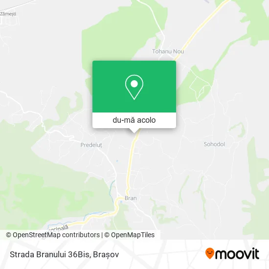 Hartă Strada Branului 36Bis