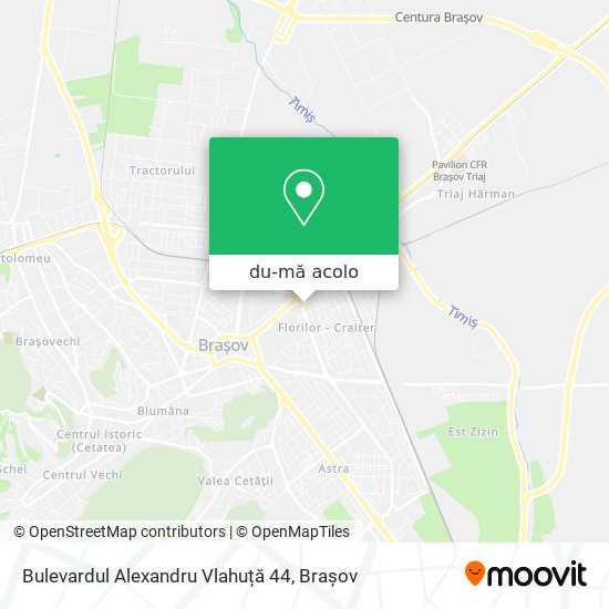 Hartă Bulevardul Alexandru Vlahuță 44