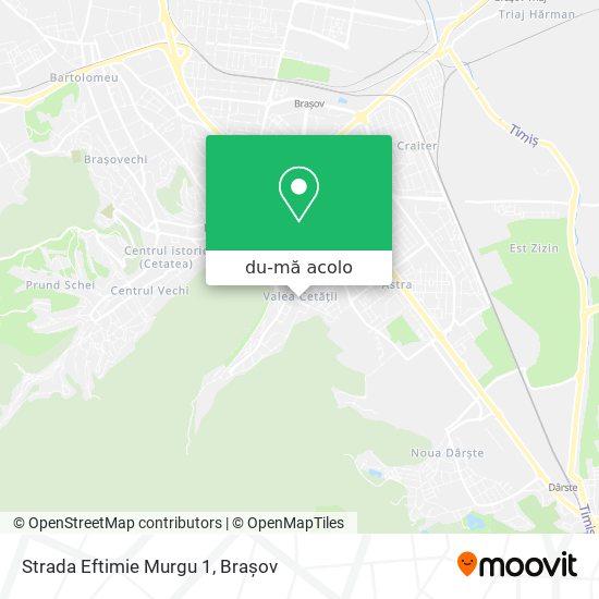 Hartă Strada Eftimie Murgu 1