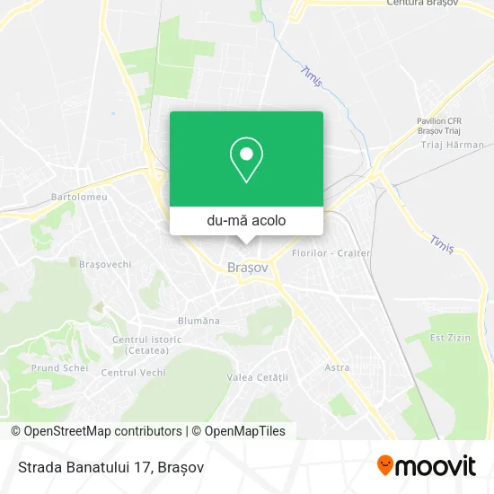 Hartă Strada Banatului 17