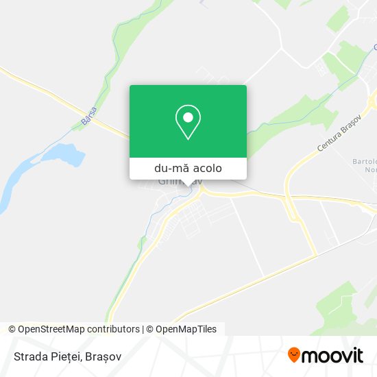 Hartă Strada Pieței