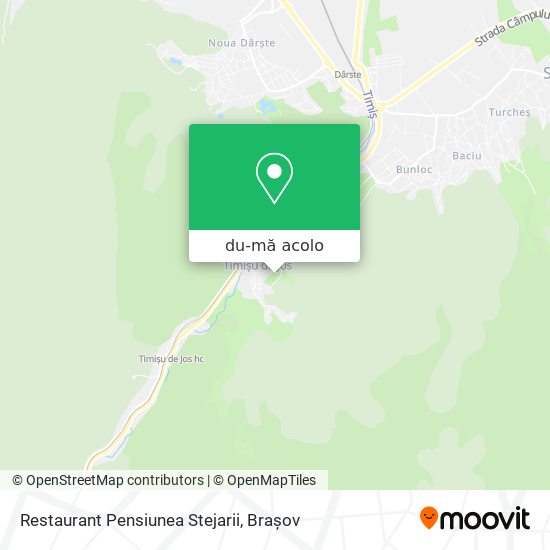 Hartă Restaurant Pensiunea Stejarii