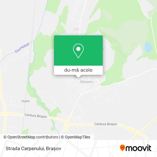 Hartă Strada Carpenului