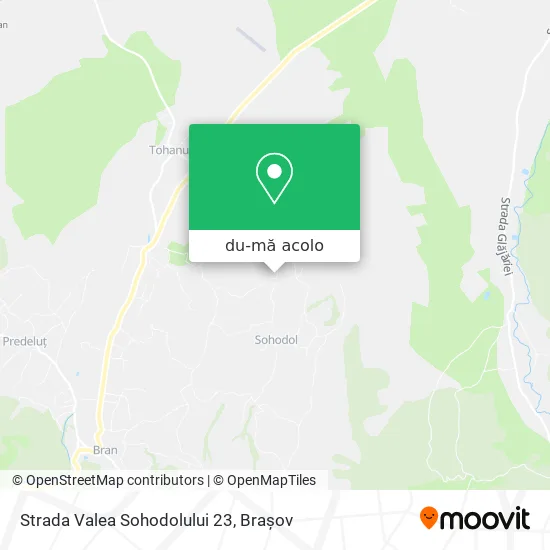 Hartă Strada Valea Sohodolului 23